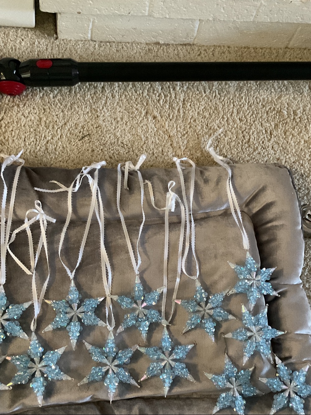 Blue Crystal  Star Ornaments Set - Decorative Home Accents